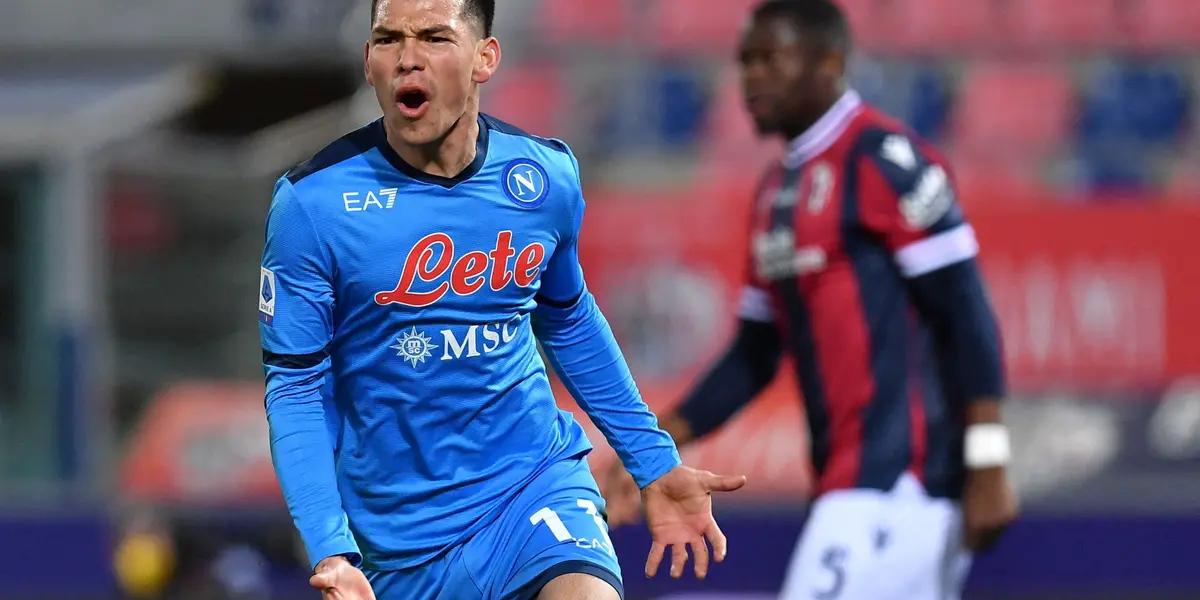 Napoli is looking to sell Lozano over the summer.