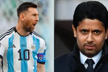 Nasser Al-Khelaïfi referred to the future of the captain of the Argentine team