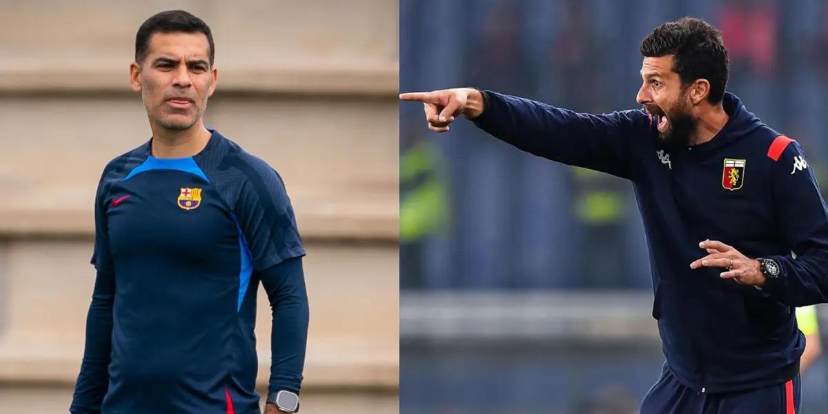Neither Rafa Marquez nor Thiago Motta, the coach that Barcelona wants to sign