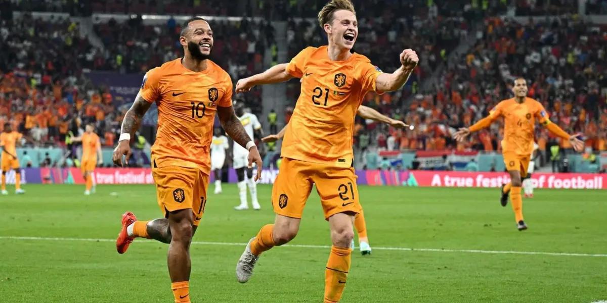 Netherlands vs Hungary | Photo: @DeJongFrenkie21