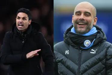 Newcastle beat Arsenal FC, Pep Guardiola smiles