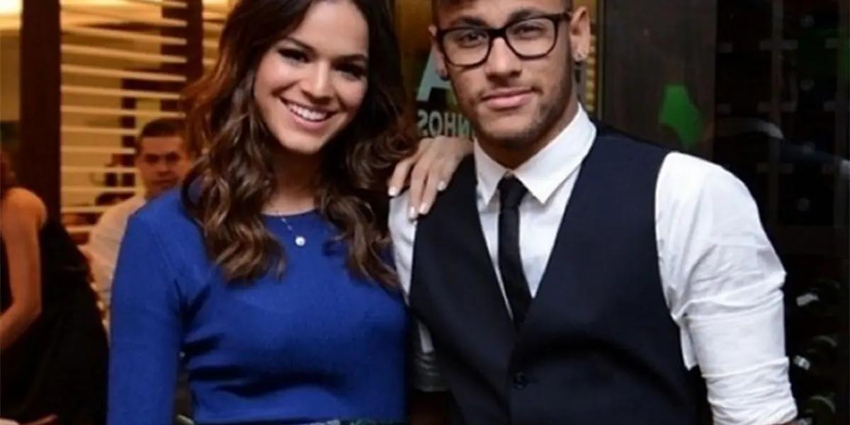 Neymar and Bruna Marquezine.
