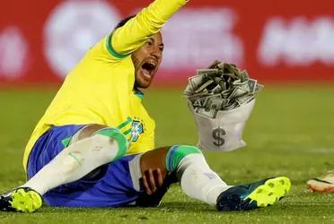 Neymar Jr can't catch break.