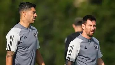 Now with Inter Miami but the Uruguayan got angry with Messi after the welcome he had.