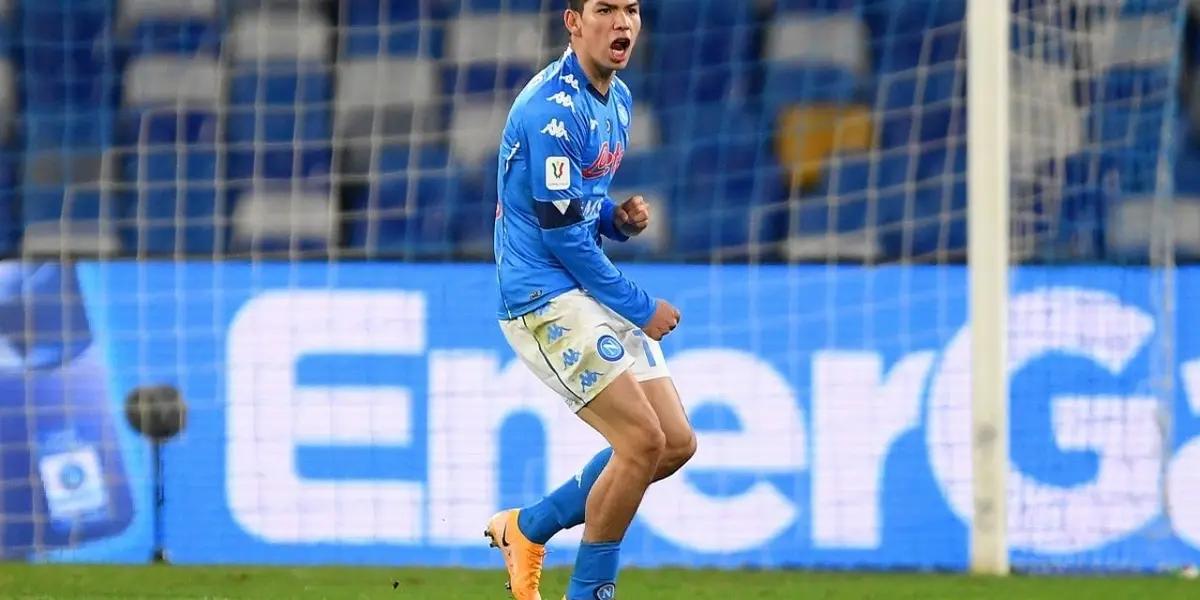 Once again, the Pachuca Tuzos youth player was a starter for the Neapolitan team in the 29th round of Italian soccer.