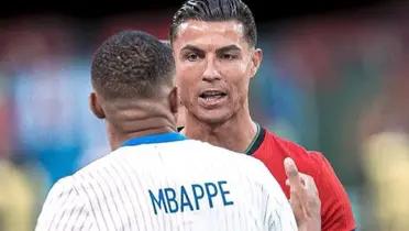 One of Cristiano Ronaldo's sons constantly challenges him saying that the Frenchman is better than him