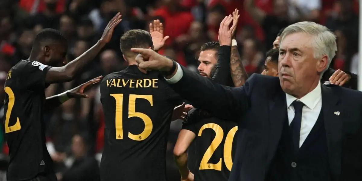 One of the players on the Real Madrid squad does not seem to be happy with the coach.