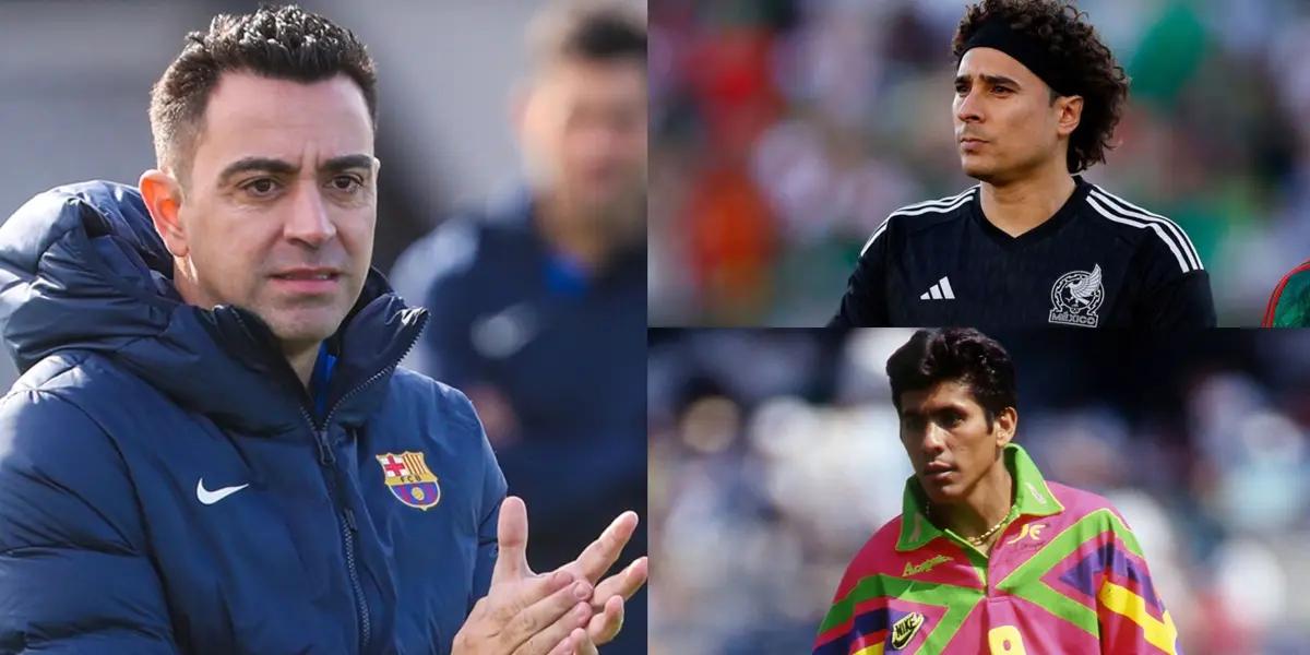 Only one Mexican player achieved transcendence for the Barcelona coach. This is the difference that the Barcelona coach found between Ochoa and Jorge Campos