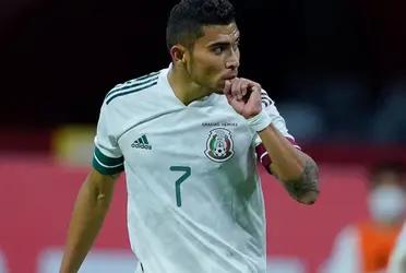 Orbelín Pineda arrived in Spain at the beginning of January and after a month with Celta, he has not been considered by Eduardo Coudet.