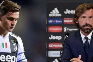 Paulo Dybala is not living his best moment in Juventus and Pirlo had to explain the reason for the Argentine's anger.