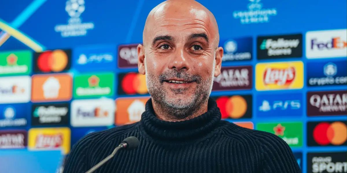 Pep Guardiola. Photo: Manchester City networks.