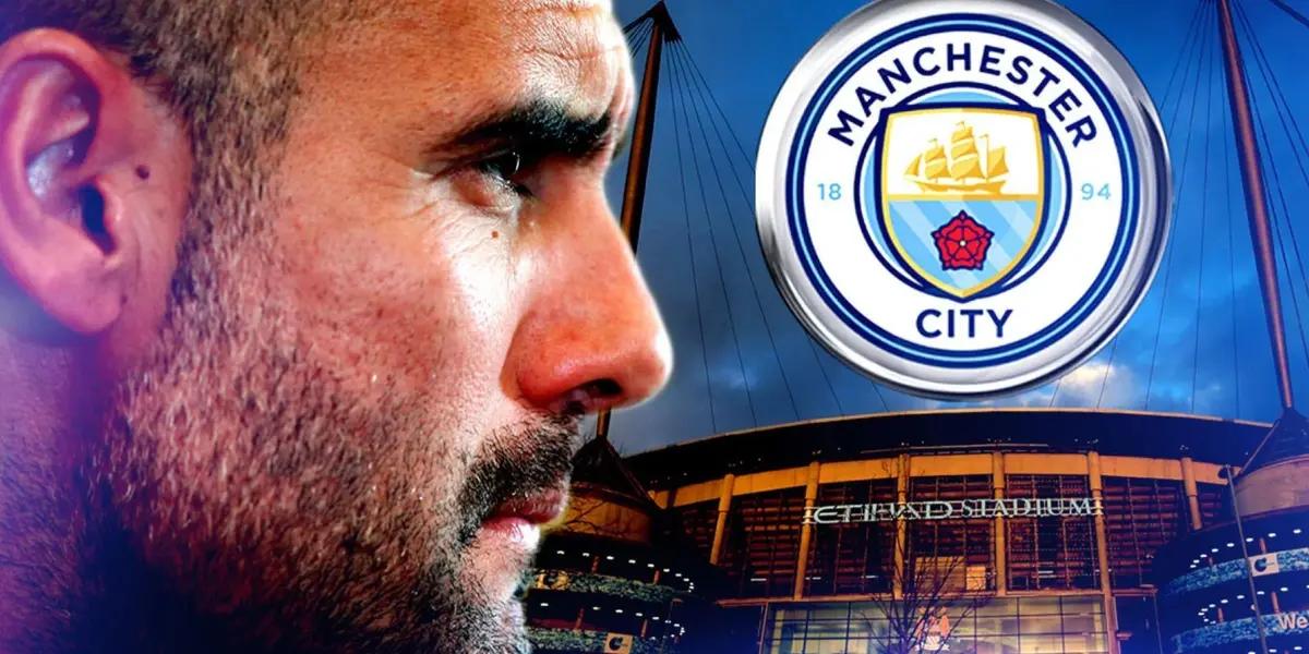 Pep Guardiola. PHOTO: Walpaper Canva