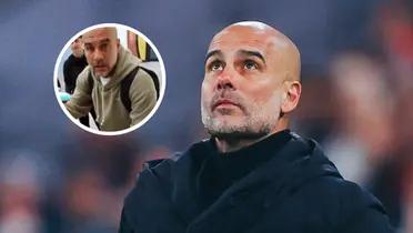 Pep Guardiola Photo: X Capture, Man City
