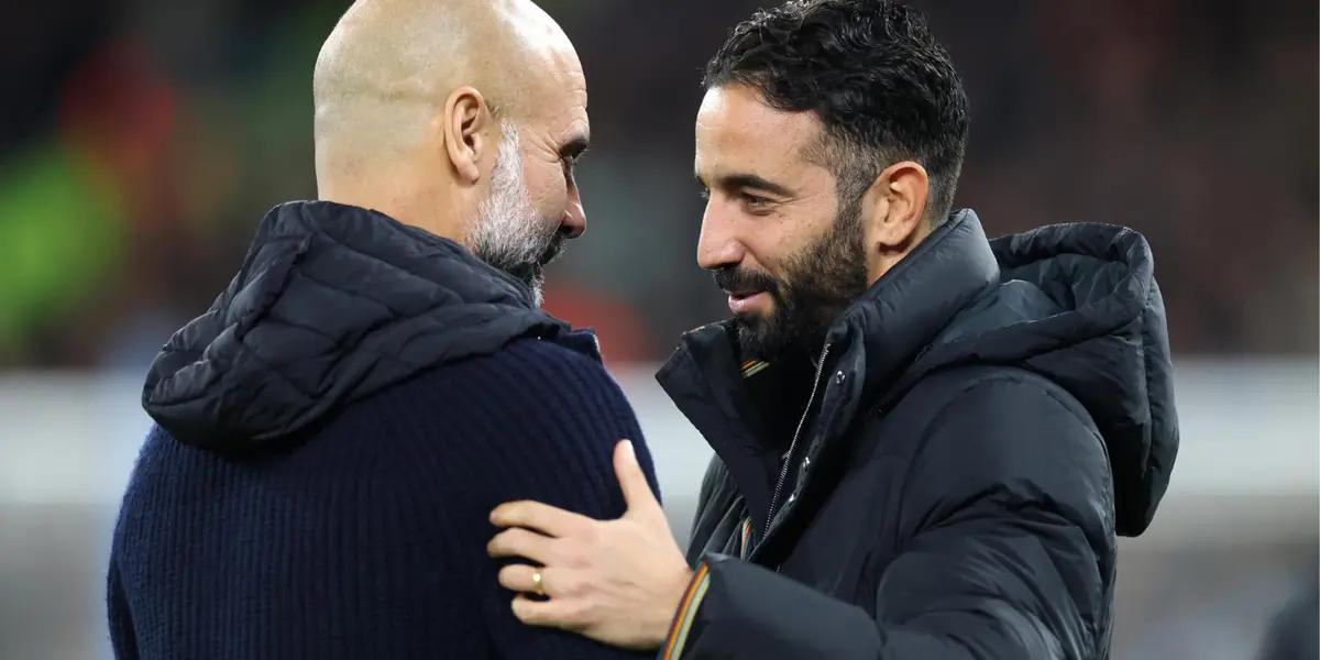 Pep Guardiola, Ruben Amorim Photo: UEFA Champions League