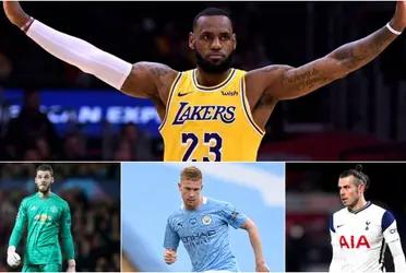 Per season, the NBA legend of LA Lakers earns more than if you put together the salaries of Gareth Bale, Kevin De Bruyne and David De Gea.