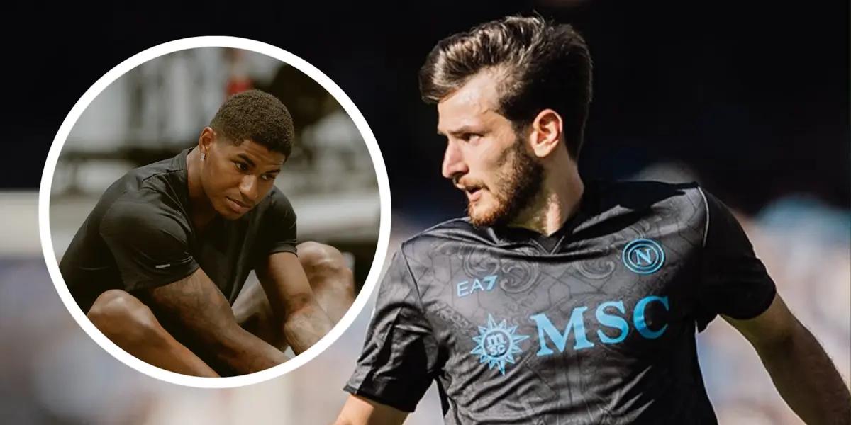 Photo: Manchester United and Napoli social networks.