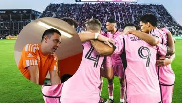 Photo: social networks of Inter Miami and Xavi Hernández.