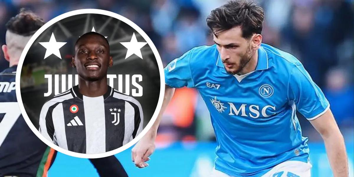 Photo: social networks of Juventus and Napoli.