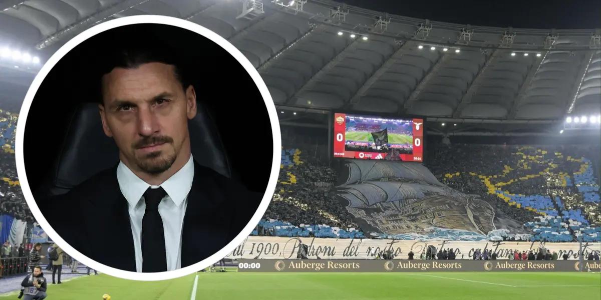 Photo: Zlatan and Lazio social networks.