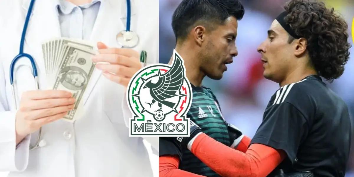 Player who clashed with Guillermo Ochoa during training camp Now he would earn millions through medicine