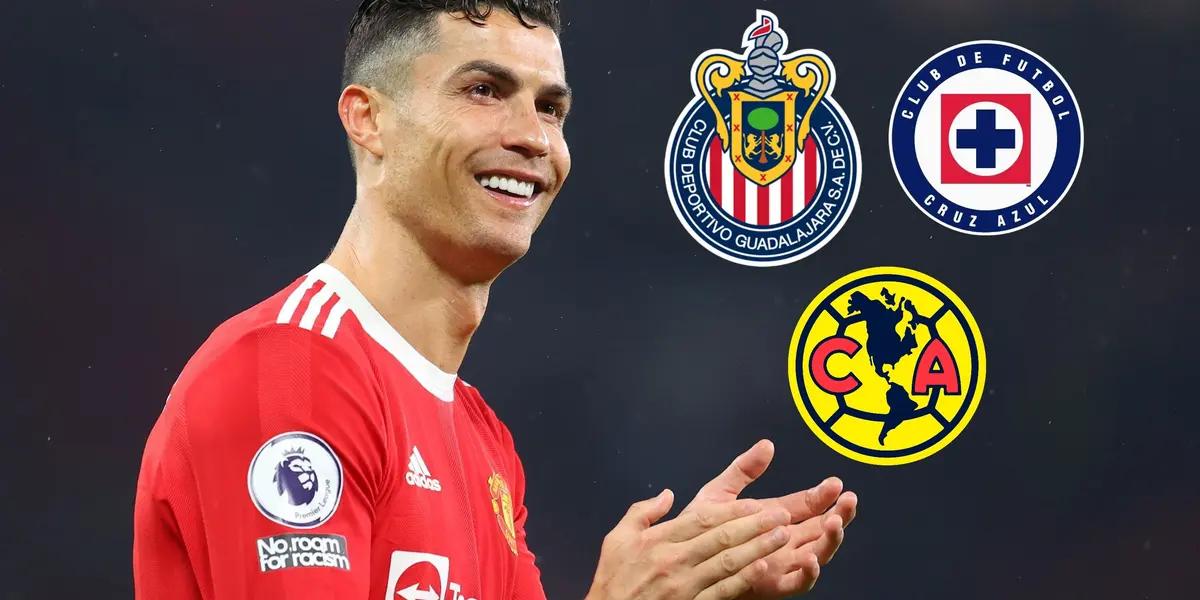 Portuguese striker Cristiano Ronaldo only referenced a Mexican team and paid tribute to it in Portugal.