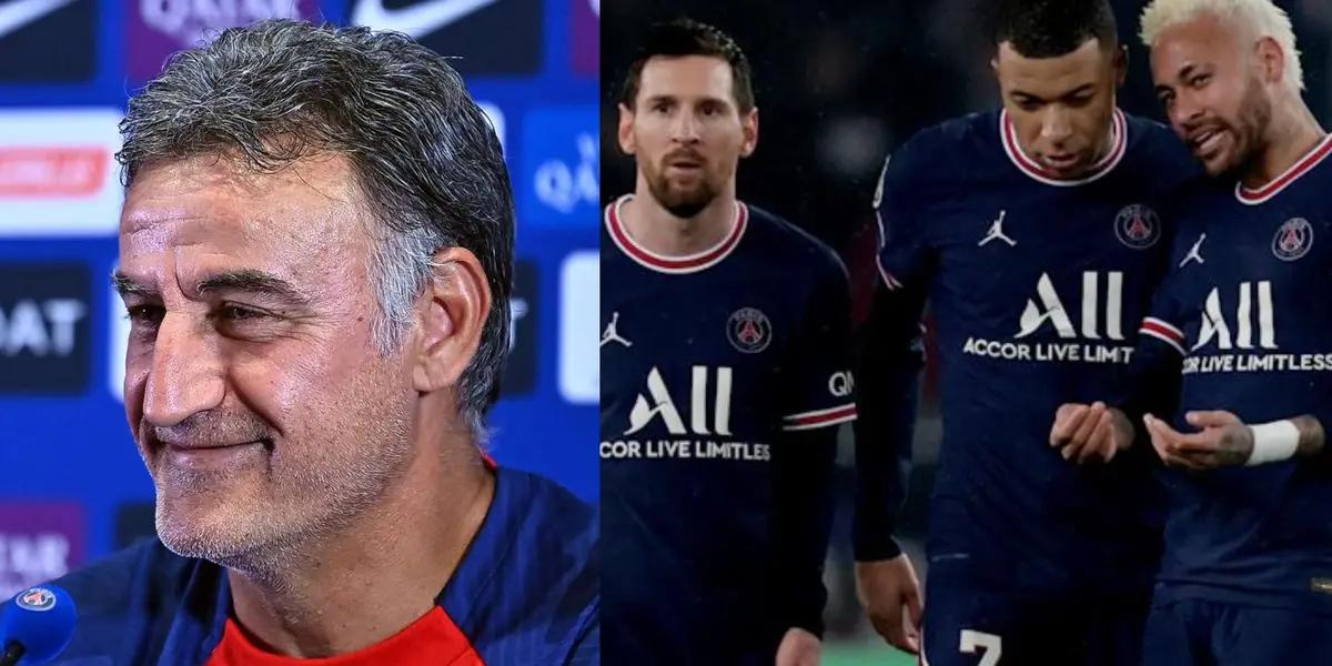 PSG coach and a message about Neymar Jr for the whole squad.