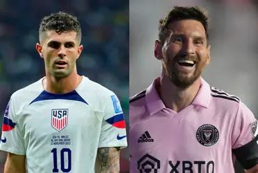 Pulisic talks about Messi and this is what he says after seeing his impact on the MLS