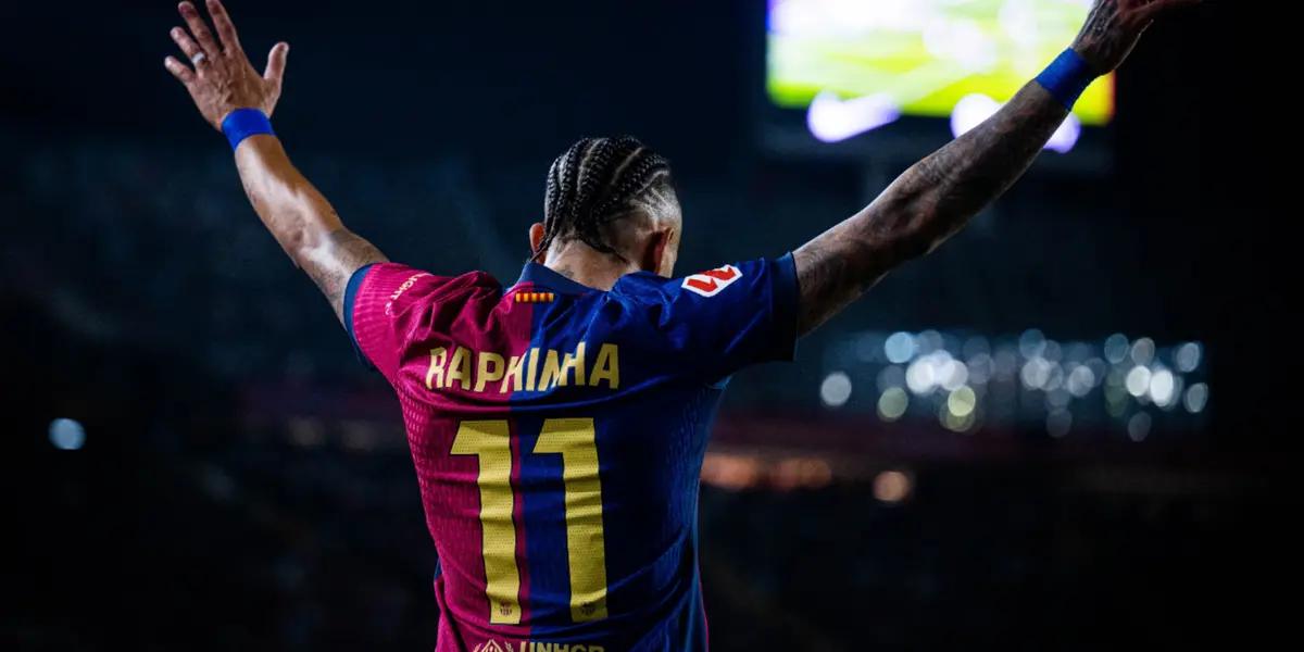 Raphinha | Photo: @FCBarcelona