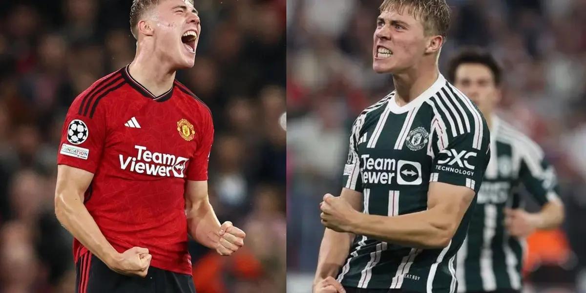 Rasmus Hojlund and Manchester United with great news