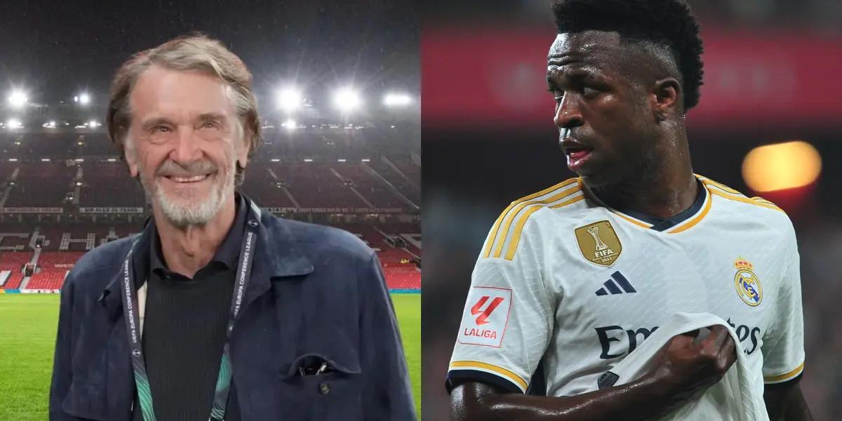 Ratcliffe's Manchester United will sign a Real Madrid star apart from Vini Jr. for $150M.