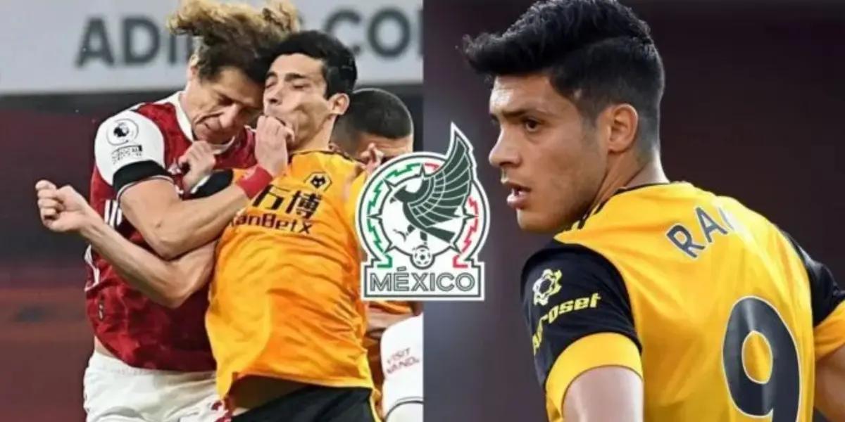 Raul Jimenez and his decision to retire from El Tri after the failure and the injuries that haunt him after the failure