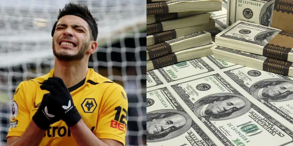 Raúl Jiménez is one of the players who has suffered the most from an injury