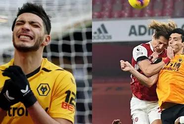 Raúl Jiménez no longer plays for Wolverhampton and has a bad time