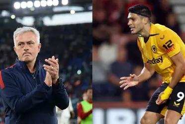 Raúl Jiménez returned to play for Wolverhampton against Manchester United