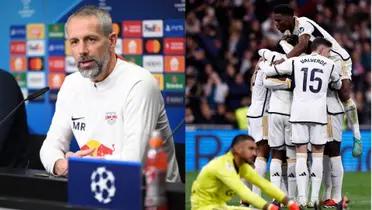 RB Leipzig manager Marco Rose spoke on his tactics to beat Real Madrid tomorrow.