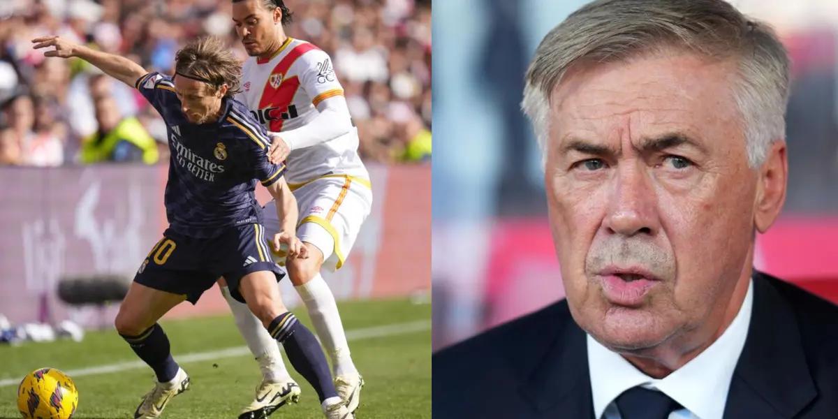 Real Madrid 1-1 Rayo Vallecano, Carlo Ancelotti's words on the bad result