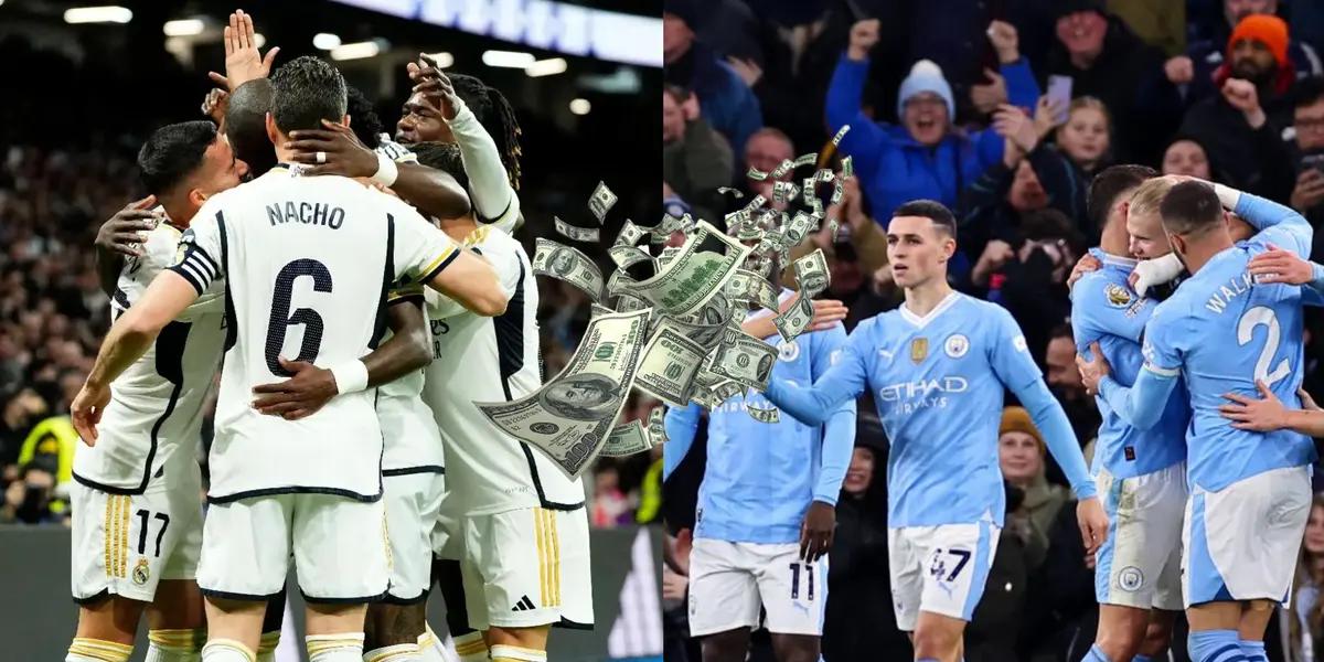 Real Madrid and Manchester City will play each other in the Champions League quarterfinals.