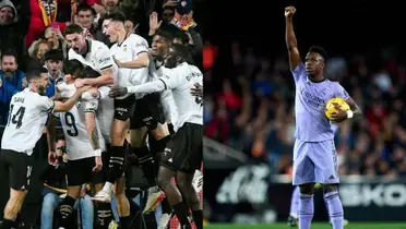 Real Madrid draws 2-2 with Valencia in La Liga at Mestalla thanks to Vinicius Jr!