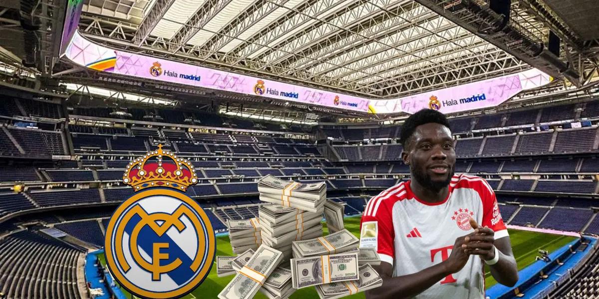 Real Madrid wants to pay a low fee to sign Bayern Munich's left back Alphonso Davies.