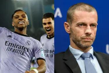 Real Madrid will play the final of the Club World Cup representing UEFA, but already dealt a blow to the European body