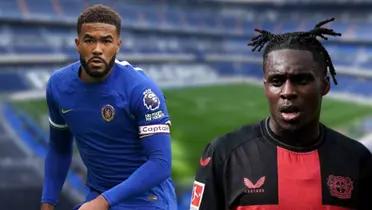 Reece James and Jeremie Frimpong