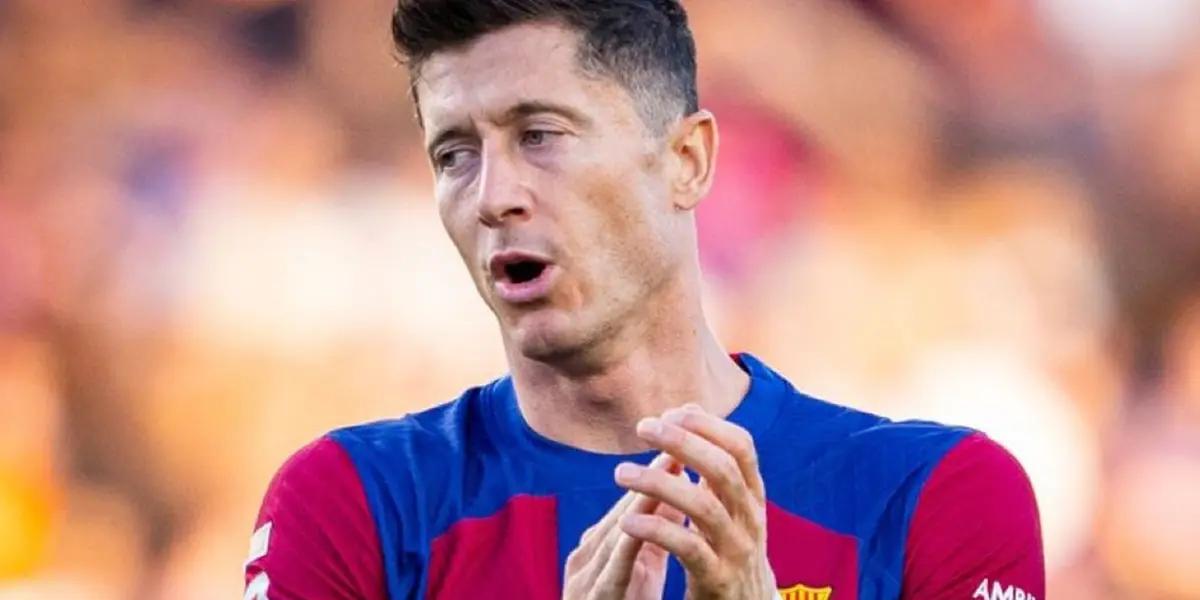 Robert Lewandowski doesn't have his future at Barcelona guaranteed.
