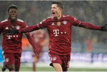 Robert Lewandowski is one of the main candidates to win the Ballon d'Or, and if anyone had doubts, today he was dispatched with a great goal.