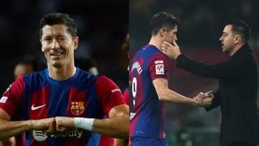Robert Lewandowski talks about Xavi and his future with FC Barcelona.