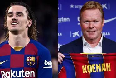 Ronald Koeman is looking for a forward in which he can rely on because of the lack of goal of Griezmann.