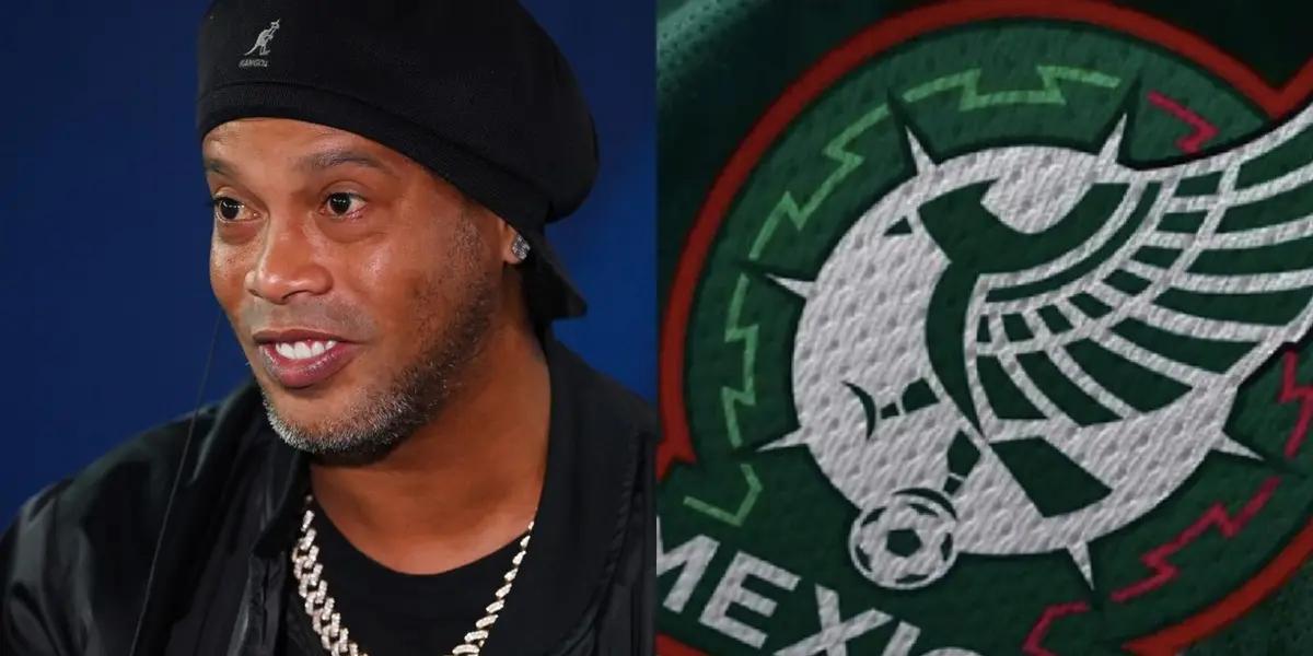 Ronaldinho is considered one of the best players in the world and has a Mexican as his idol