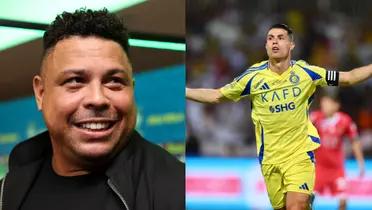 Ronaldo Nazario and Cristiano Ronaldo