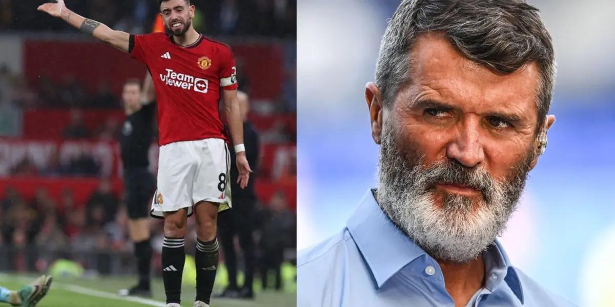 Roy Keane did not hesitate to criticize Bruno Fernandes as captain at Manchester United