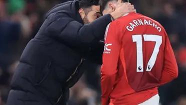 Rúben Amorim and Alejandro Garnacho