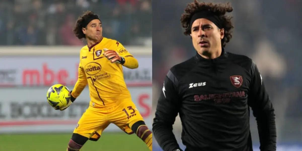 Salernitana lost heavily to Atalanta, Guillermo Ochoa conceded 8 goals in one game